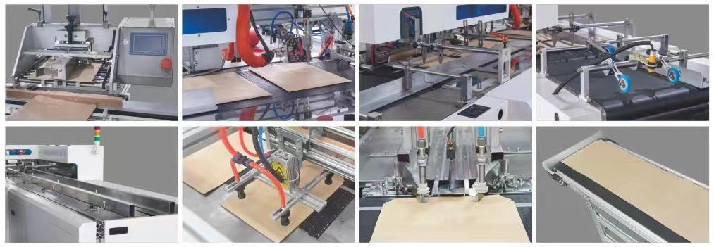 Máquina de embalaje automático de alta velocidad con papel de examen de aerosol